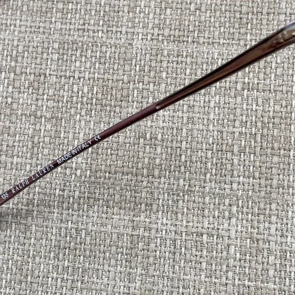 Ralph Lauren Women Eyeglasses RL1392 50[]16 135 Brown Glasses Made in Italy - Picture 5 of 12